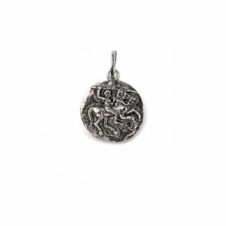 Charm Isola Bella in Argento Moneta Ghelas - Nude - 20001126