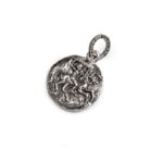 Charm Isola Bella in Argento Moneta Ghelas - Nude - 20001126