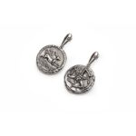 Orecchini Isola Bella in Argento Monete - Nude - 20001130