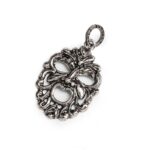 Charm Isola Bella in Argento Maschera Tiresia - Nude - 20001134