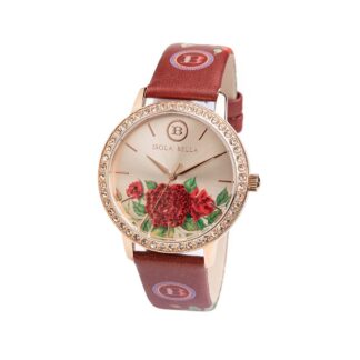 Orologio Isola Bella in Acciaio con Cristalli Roseto - 40000067