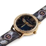 Orologio Isola Bella in Acciaio con Cristalli Libellula - 40000069