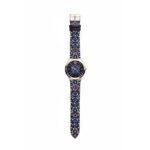 Orologio Isola Bella in Plastica e Pelle Maiolica Blu - 40000075