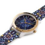 Orologio Isola Bella in Plastica e Pelle Maiolica Blu - 40000075