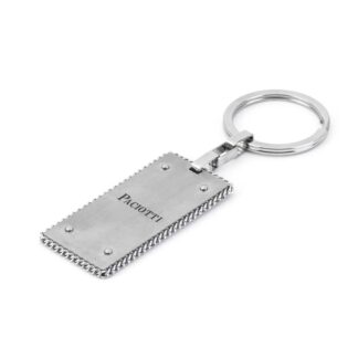 Portachiavi 4US Paciotti in Acciaio con Logo - 4UPC4412