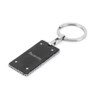 Portachiavi 4US Paciotti in Acciaio con Logo - 4UPC4413