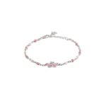 Bracciale Bimba Mabina in Argento e Smalto Farfalla - 533483