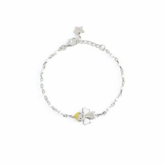 Bracciale Bimbo Mabina in Argento e Smalto | Angelo - 533489