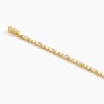 Bracciale Tennis Mabina in Argento con Zirconi e Borchie - 533505