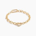 Bracciale Mabina in Argento con Cuore e Zirconi - 533508