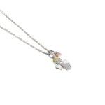 Collana Bimba Mabina in Argento e Smalto Angelo - 553416