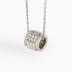 Collana Mabina in Argento con Zirconi e Cilindro - 553427
