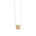 Collana Mabina in Argento con Zirconi e Cilindro - 553428
