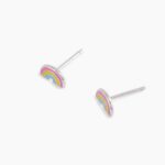 Orecchini Bimba Mabina in Argento e Smalto | Arcobaleno - 563457