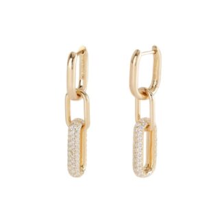 Orecchini Pendenti Mabina in Argento con Zirconi - 563464