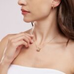 Orecchini a Cerchio Mabina in Argento con Zirconi - 563475