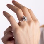 Anello da Donna in Oro Bianco con Diamanti - AN112LTG168L
