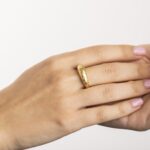 Anello da Donna in Oro Giallo con Diamanti – AN4672/GS