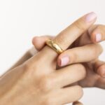 Anello da Donna in Oro Giallo con Diamanti – AN4672/GS