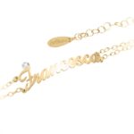 Bracciale con Nome Artlinea in Oro 18 Kt con Diamante - Nomi ed Iniziali Diamond - BD1NOME