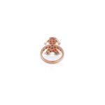 Anello Le Bebé in Oro Rosa e Diamanti con Bimba - Abbracci - LBB124-N