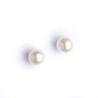 Orecchini a Lobo in Oro Bianco con Perle - OR910LTG19F