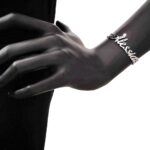 Bracciale con Nome Artlinea in Argento con Swarovski - Nomi ed Iniziali Silver - ZBS1NOME-LB