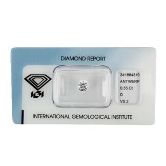 Diamante Blisterato Certificato IGI da 0.55 Carati - 341884319