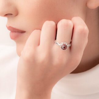 Anello da Donna Gerardo Sacco in Argento con Cubic Zirconia - Mito - 50237
