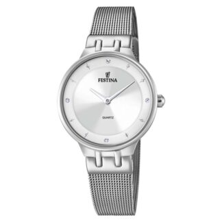 Orologio Solo Tempo Festina in Acciaio con Zirconi - Mademoiselle - F20597/1