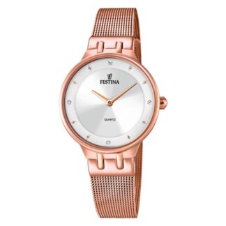 Orologio Solo Tempo Festina in Acciaio con Zirconi - Mademoiselle - F20599/1