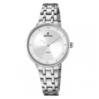 Orologio Solo Tempo Festina in Acciaio con Zirconi - Mademoiselle - F20600/1