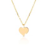Collana Bambina Le Bebè in Oro Giallo e Smalto | Cuore - Primegioie - PMG029