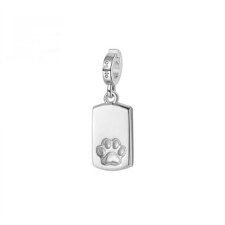Charm Rosato in Argento con Zirconi Tag Unione - Storie - RZ174R