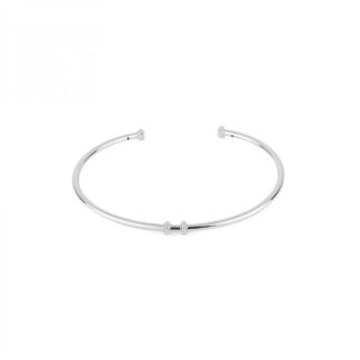 Bracciale Bangle Componibile Rosato in Argento - Storie - RZB024