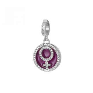 Charm Rosato in Argento con Zirconi Donna Forza - Storie - RZLE037R