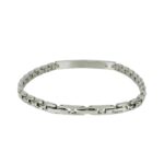 Bracciale Zancan in Acciaio con Spinelli - UHB008