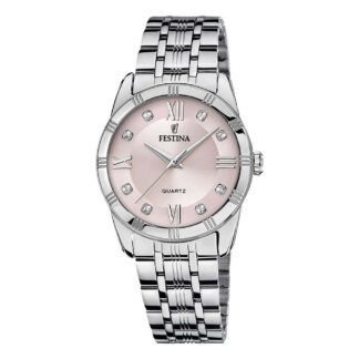 Orologio Solo Tempo Festina in Acciaio con Zirconi - Mademoiselle - F16940/C