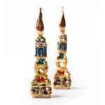 Orecchini Isola Bella in Argento e Smalto | Candelora Fiori - 20000149