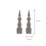 Orecchini Isola Bella in Argento e Smalto | Candelora Bandiere - 20000151