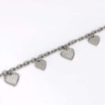 Bracciale 2Jewels in Acciaio con Zirconi e Cuori - 232237