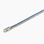 Bracciale Tennis Mabina in Argento con Cuore e Zaffiri Sintetici - 533555