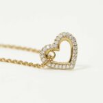 Collana Mabina in Argento con Cuore e Zirconi - 553442