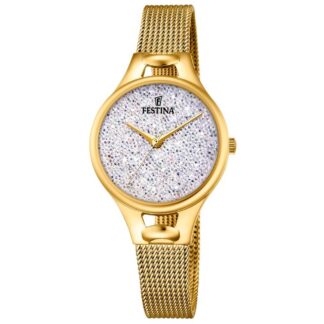 Orologio Solo Tempo Festina in Acciaio con Zirconi - Mademoiselle - F20332/1