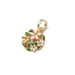 Charm Isola Bella in Argento e Smalti | Gelsomino - Giardino Segreto - 20001027