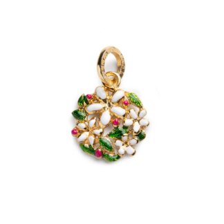 Charm Isola Bella in Argento e Smalti | Gelsomino - Giardino Segreto - 20001027
