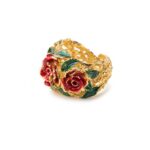Anello Isola Bella in Argento e Smalti Rosa - 20001161