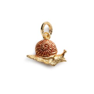 Charm Isola Bella in Argento e Smalti Lumaca - 20001170