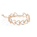 Bracciale Rosato in Argento con Cuori - Got Me - RZGM11