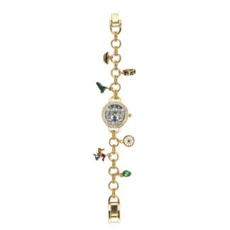 Orologio Solo Tempo Mizzica in Acciaio con Charms Siciliani - Il Moro - MJ112